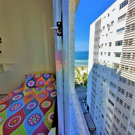 Apto Pe Na Areia Praia Das Pitangueiras - Centro Guaruja Exterior photo